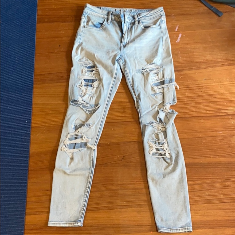 nwot american eagle ripped jeans